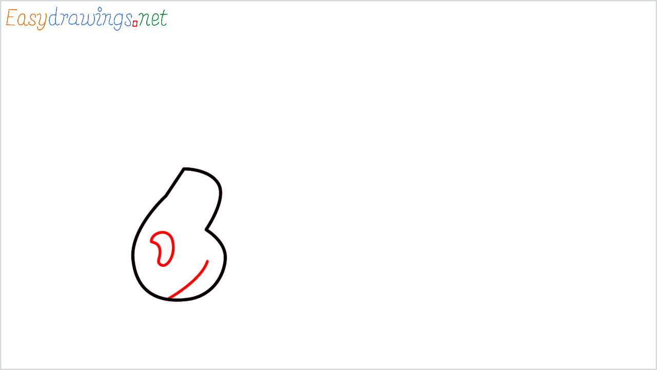 How to draw Zebra Emoji step (3)