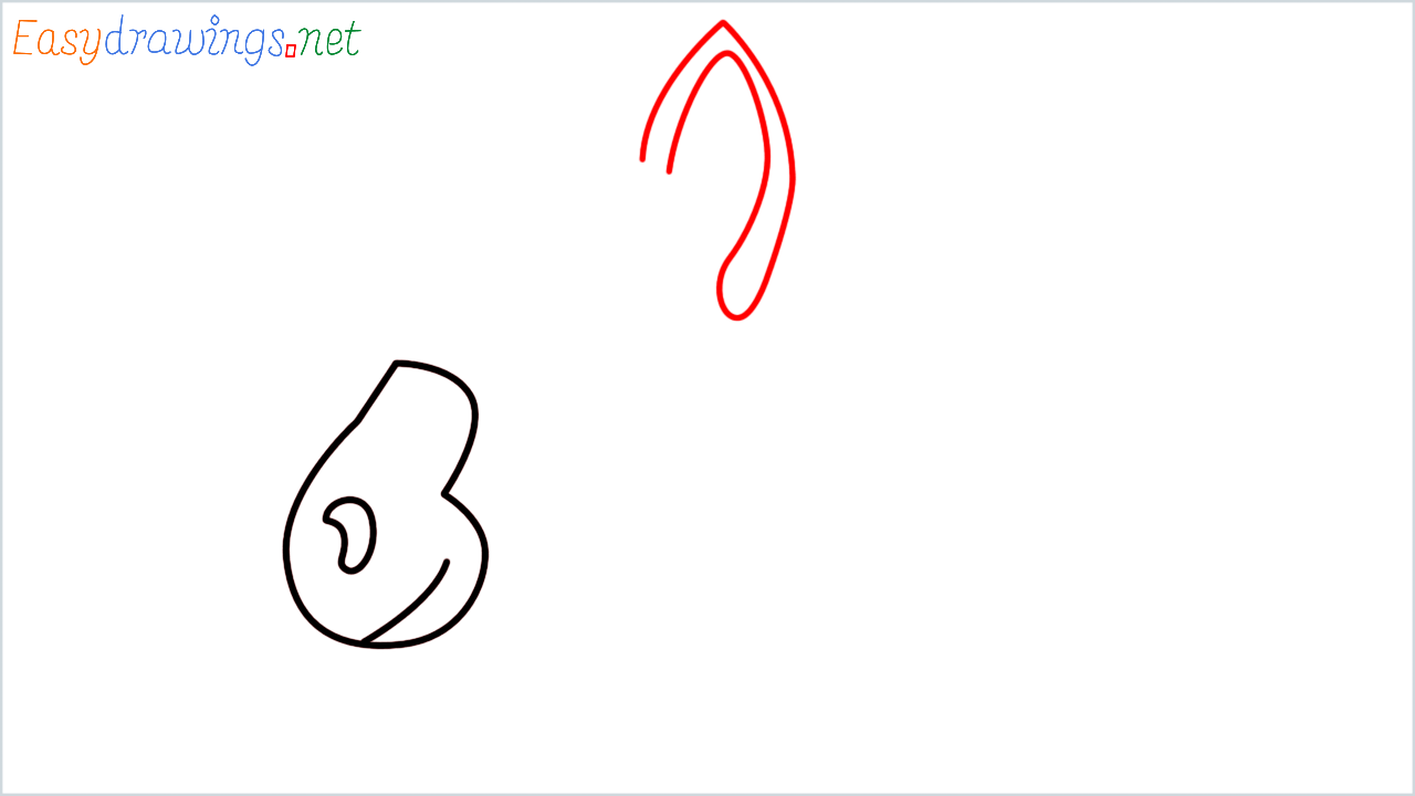 How to draw Zebra Emoji step (4)