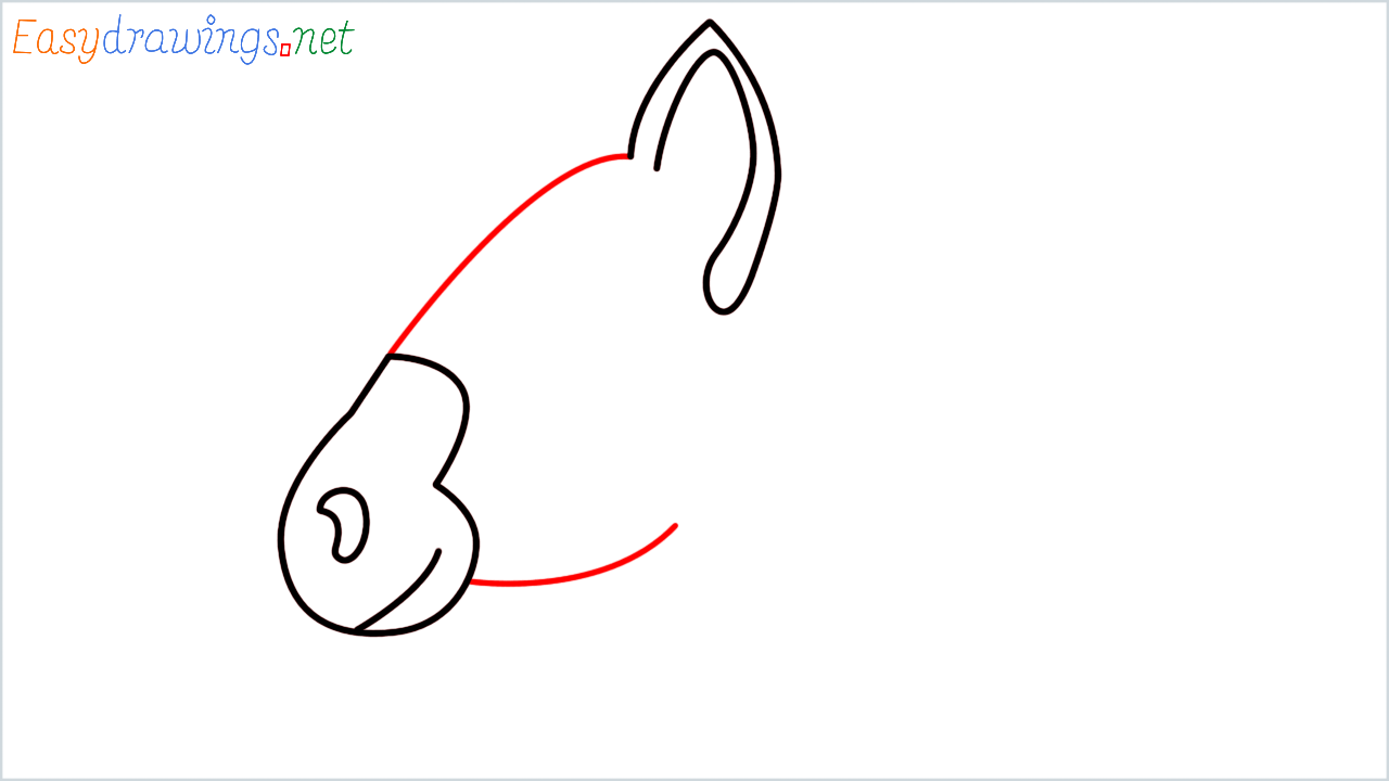 How to draw Zebra Emoji step (5)