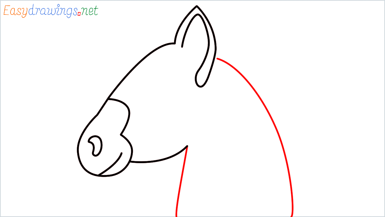 How to draw Zebra Emoji step (6)
