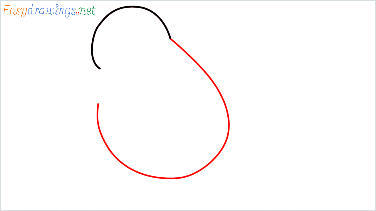 How to draw beaver Emoji step (2)