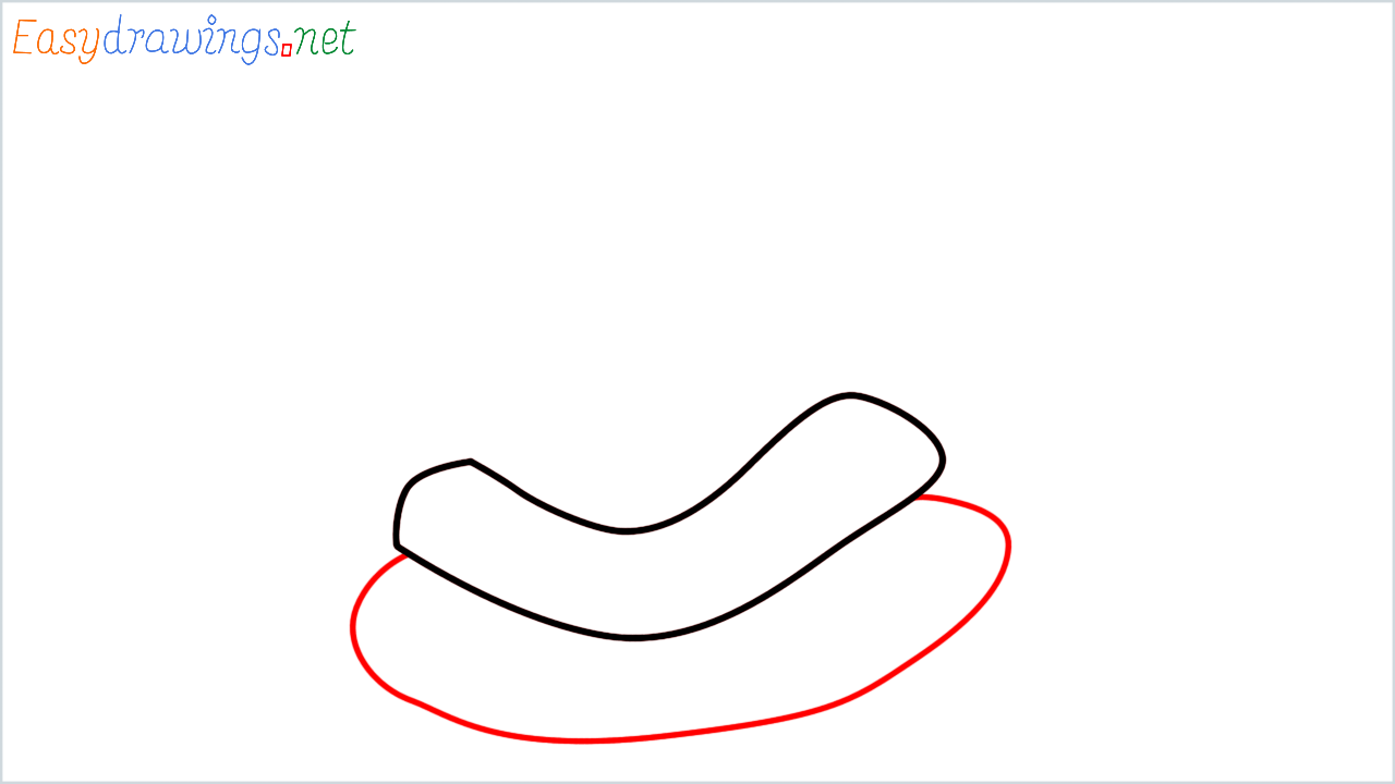 How to draw snake Emoji step (2)