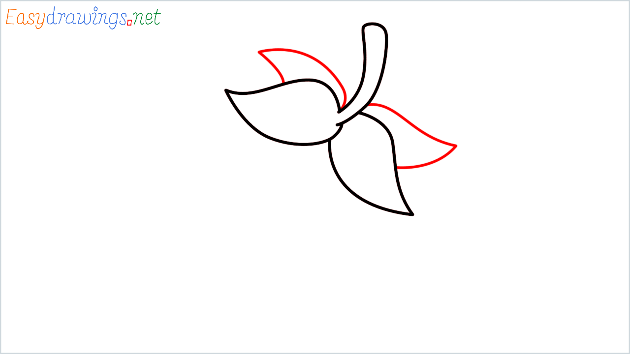 How to draw strawberry Emoji step (4)