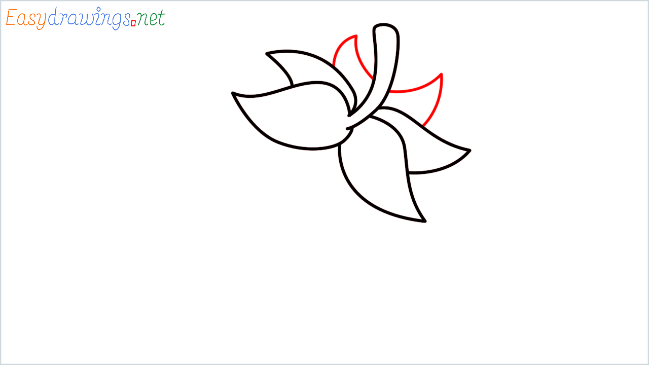 How to draw strawberry Emoji step (5)