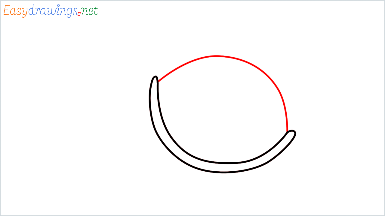 How to draw turtle Emoji step (2)