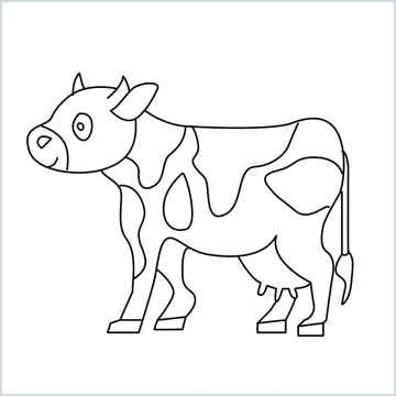 draw Cow Emoji