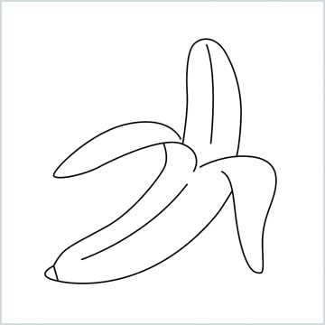 draw banana Emoji