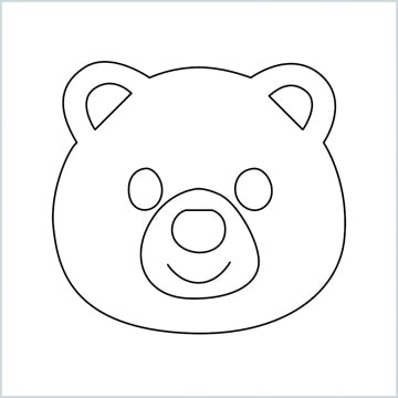 draw bear Emoji