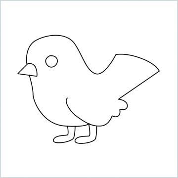 draw bird