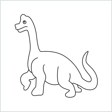draw sauropod