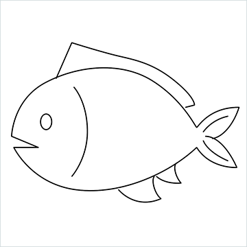 Fish Emoji drawing