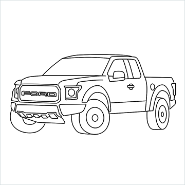 Ford F-Series drawing