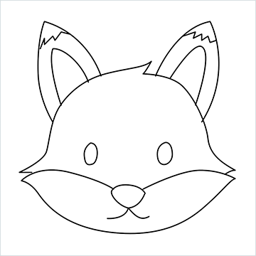 Fox drawing