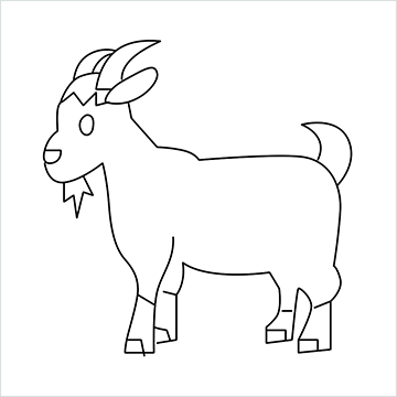Goat drawing