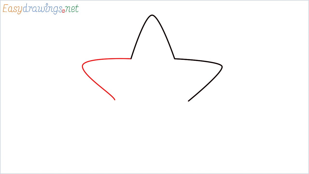 How to draw Glowing star Emoji step (3)