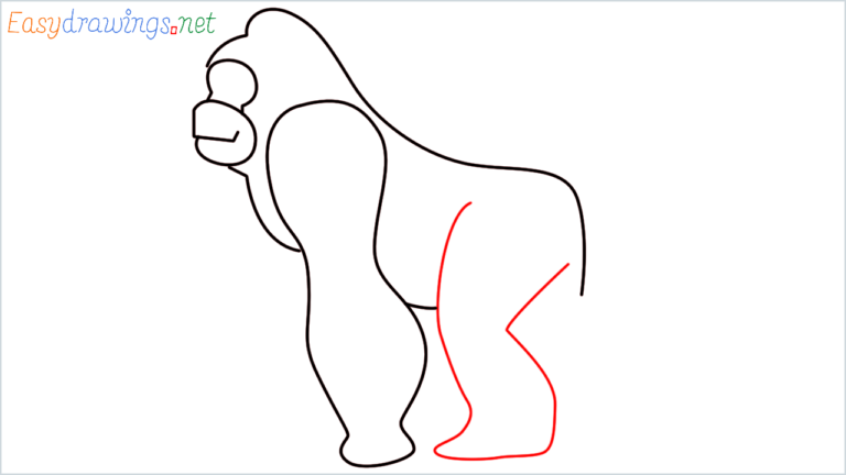 How To Draw Gorilla Emoji Step by Step - [9 Easy Phase]