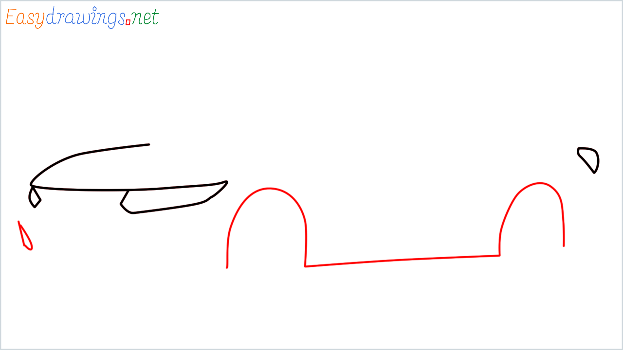 How to draw Honda Accord step (3)