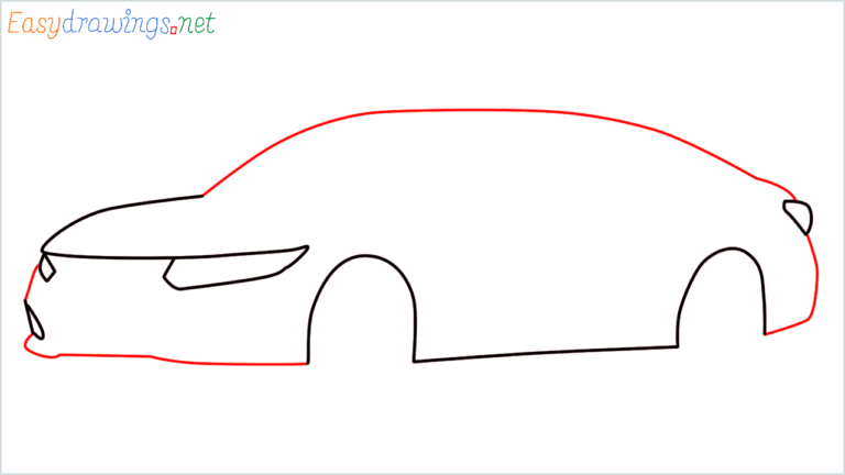 How To Draw Honda Accord Step by Step - [17 Easy Phase]