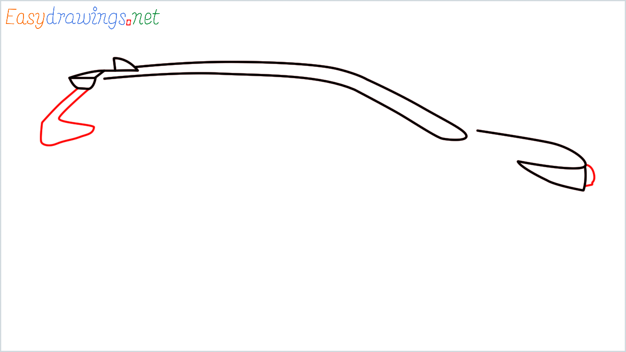 How to draw Honda CR-V step (3)