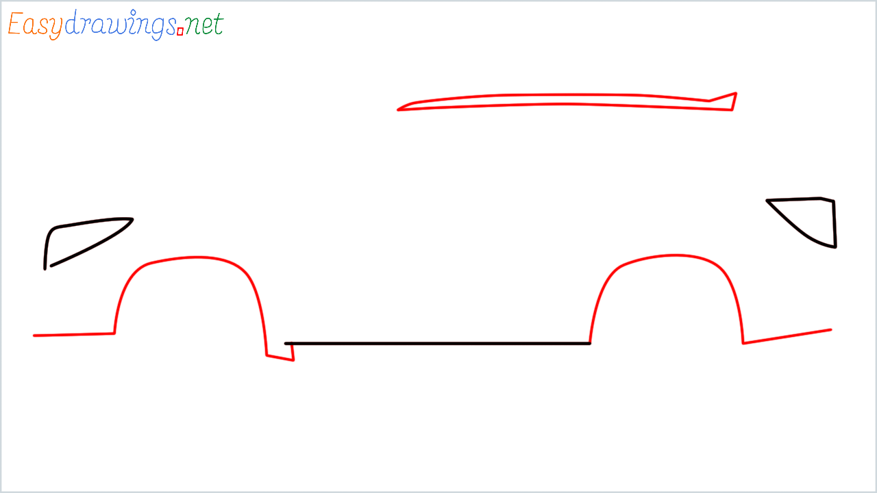 How to draw Honda Pilot step (2)
