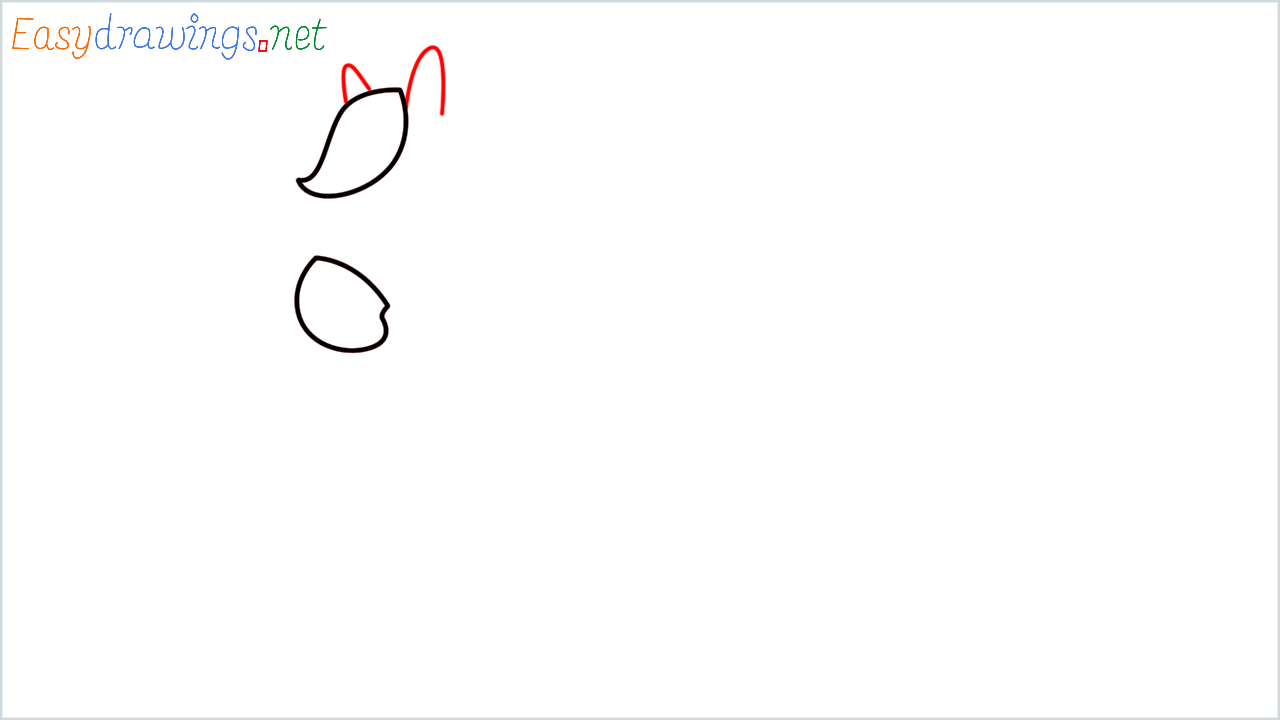 How to draw Horse Emoji step (3)