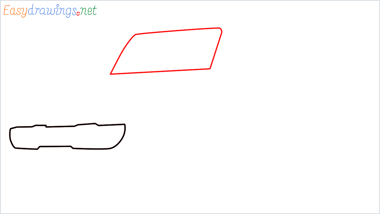 How to draw Jeep Wrangler step (2)