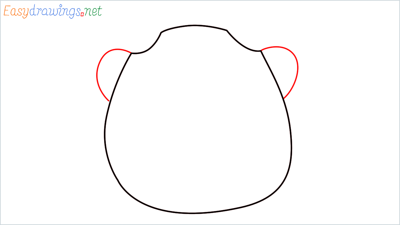 How to draw Koala Emoji step (3)