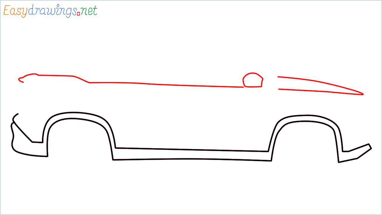 How to draw MG Hector step (3)