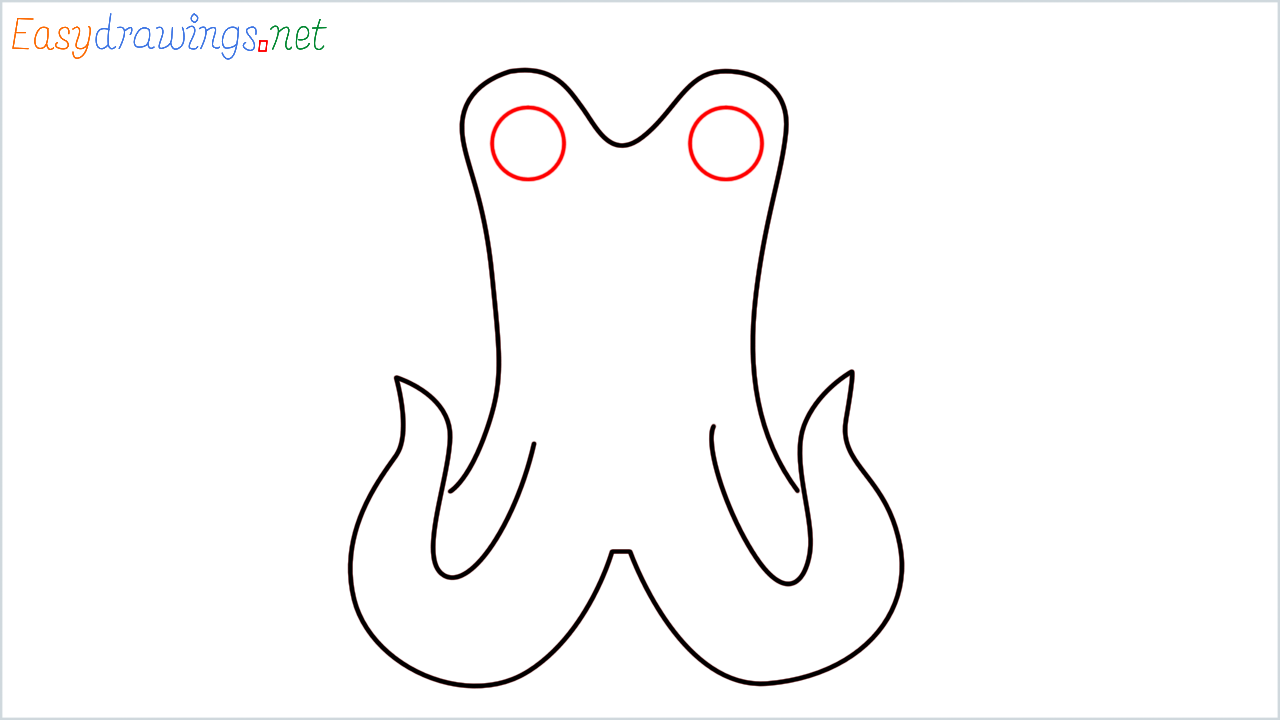 How to draw Octopus Emoji step (4)