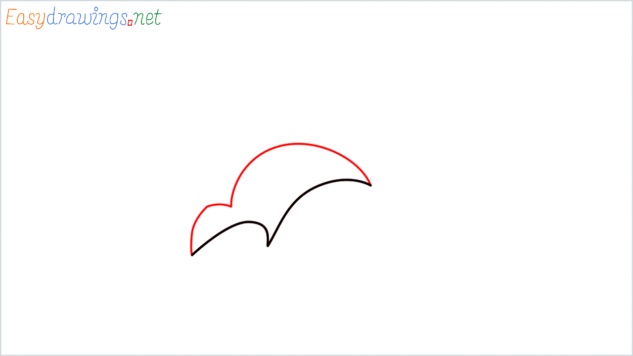 How to draw Skunk Emoji step (2)