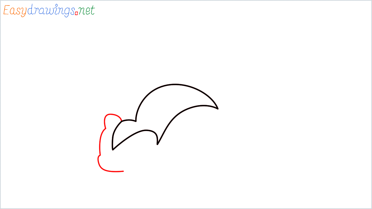 How to draw Skunk Emoji step (3)