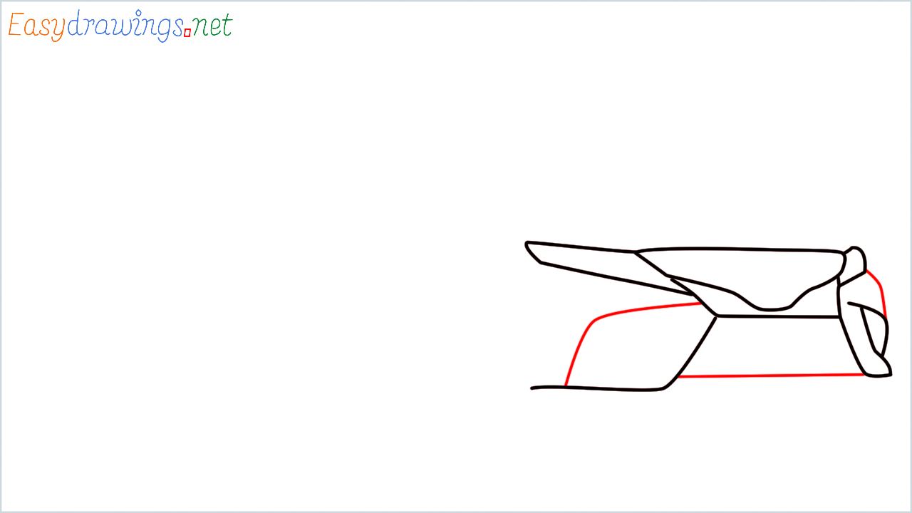 How to draw Toyota Camry step (5)