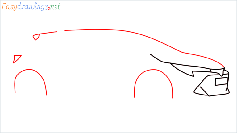 How To Draw Toyota Corolla Step by Step - [14 Easy Phase]