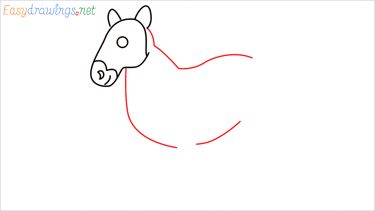 How to draw Zebra Emoji step (4)