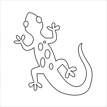 Lizard drawing