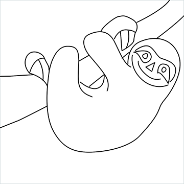 Sloth drawing
