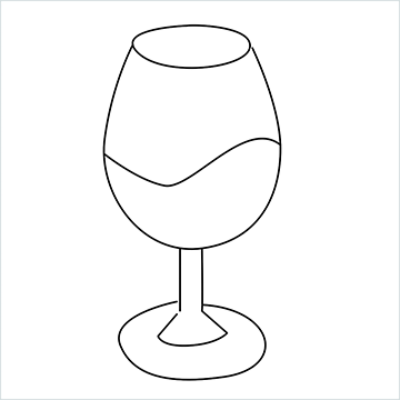 Wine drawing
