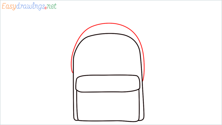 How To Draw Laptop bag Step by Step - [7 Easy Phase]