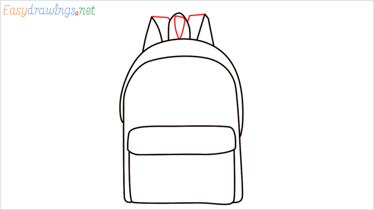 How To Draw Laptop bag Step by Step - [7 Easy Phase]