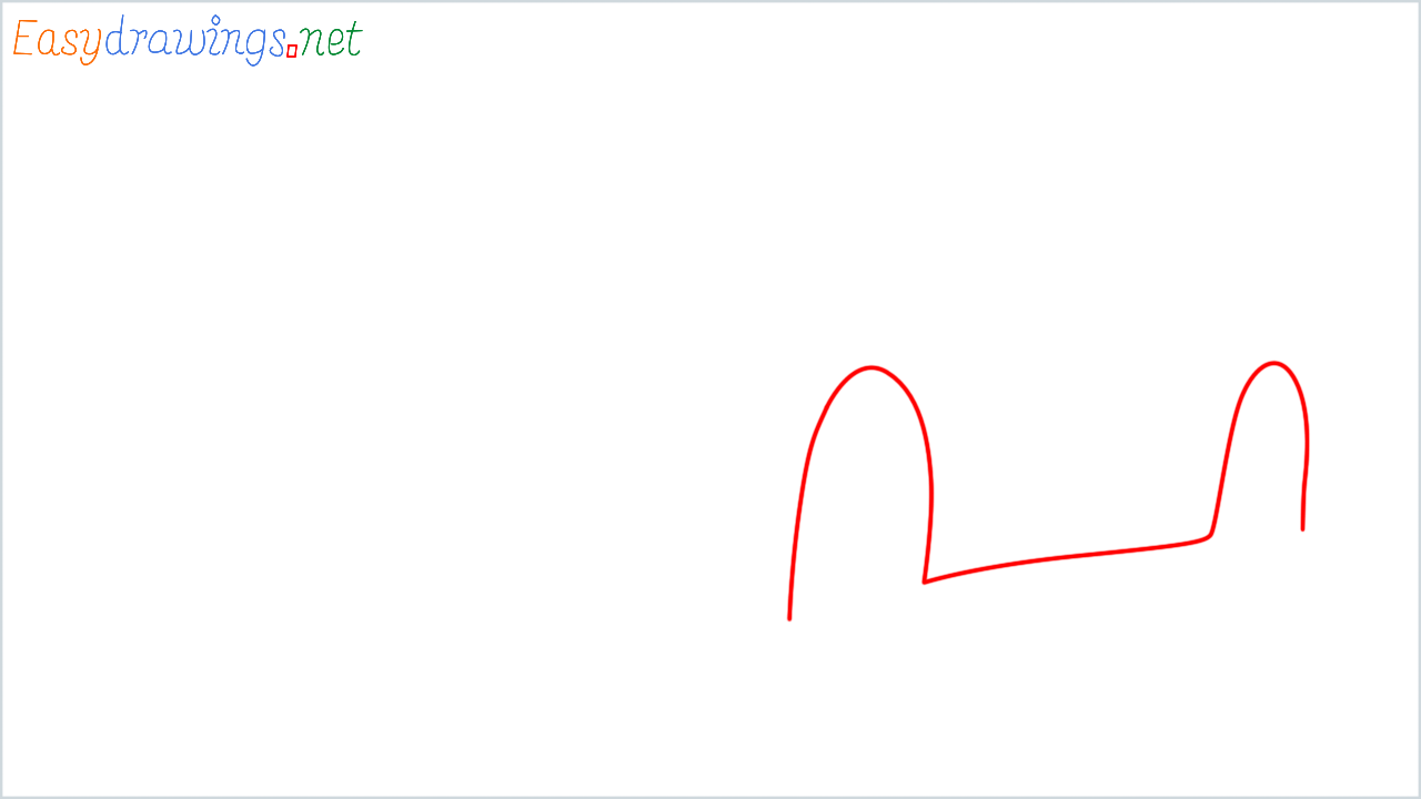 How to draw Nissan skyline R34 GT-R step (1)