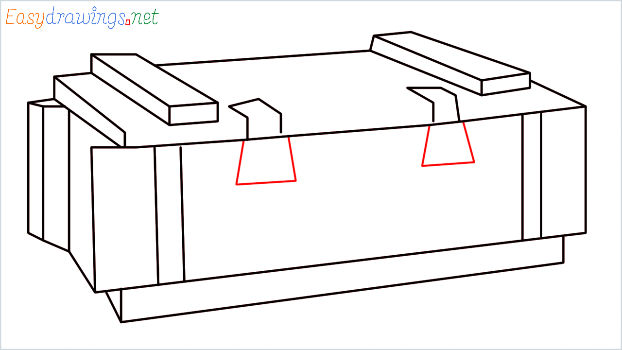 How to draw Pubg creates step (11)