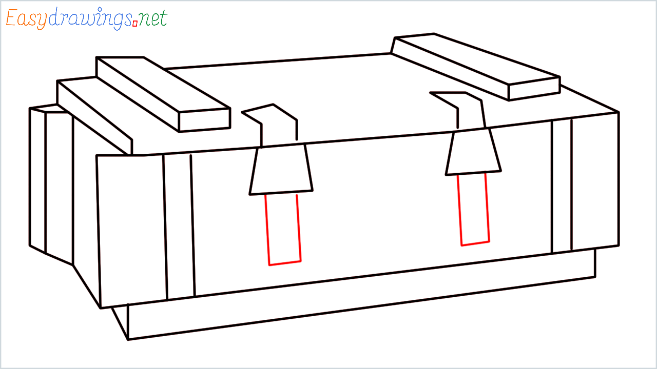 How to draw Pubg creates step (12)