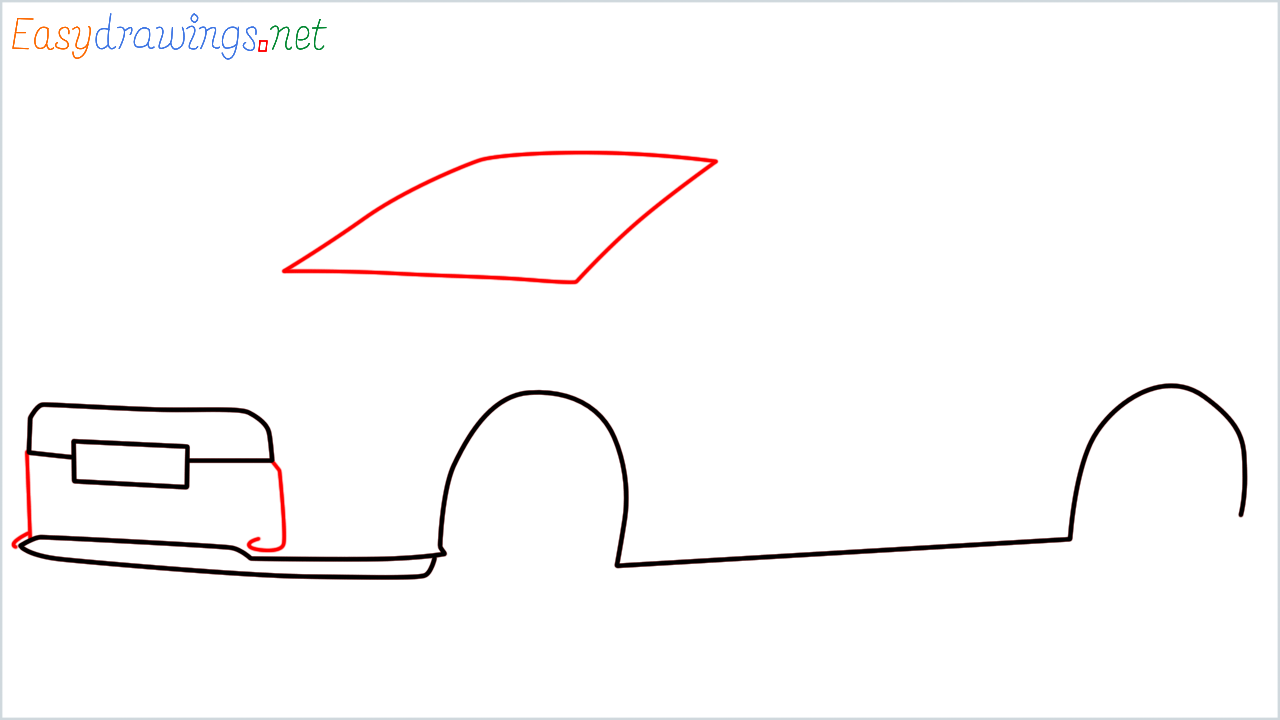 How to draw Toyota gr yaris step (4)