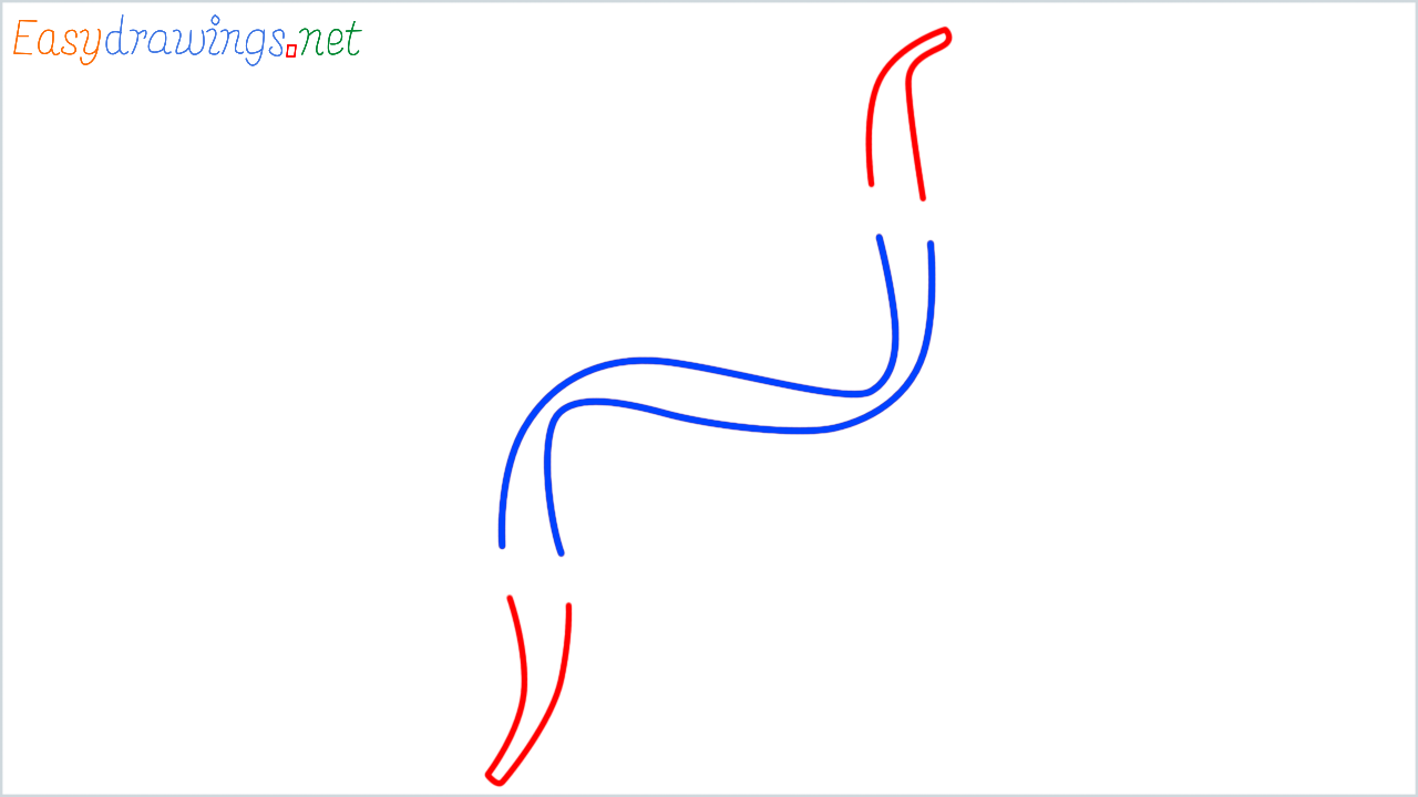 How to draw DNA step (2)
