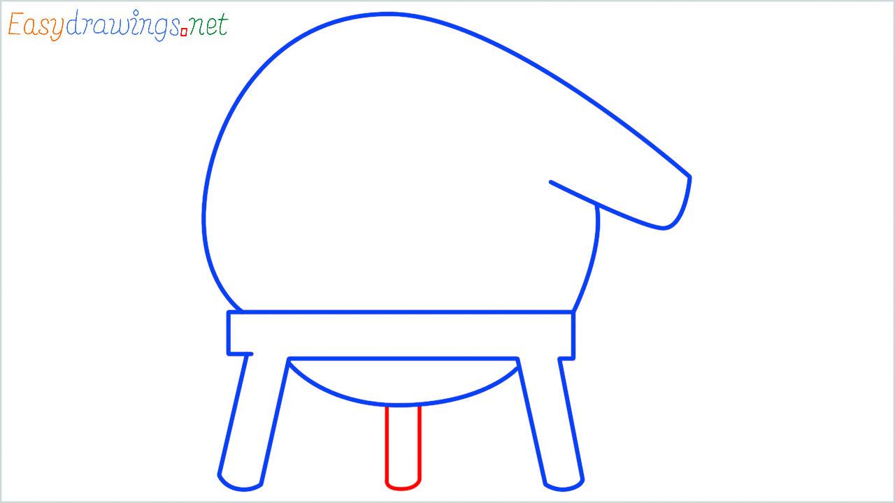 How to draw alembic step (4)