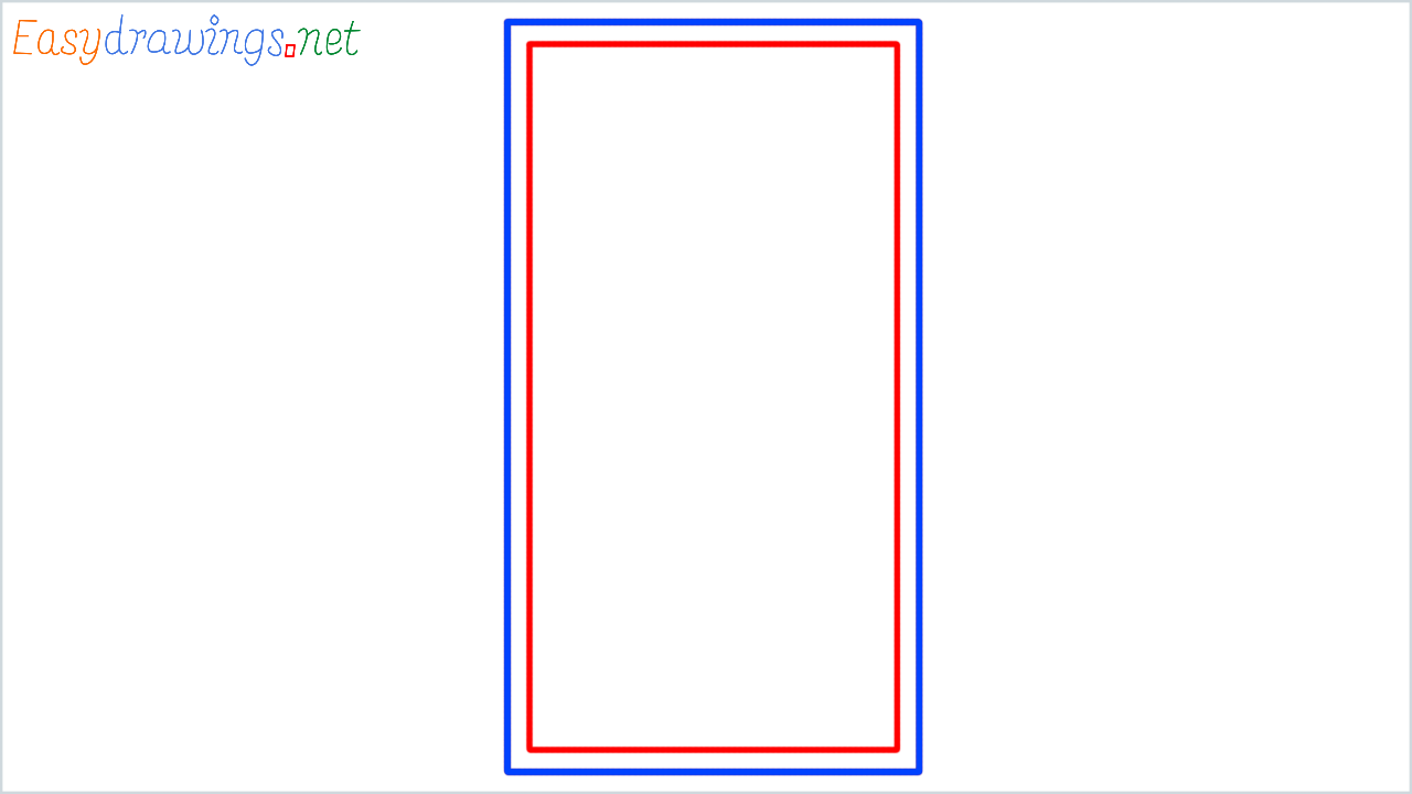 How to draw door step (2)