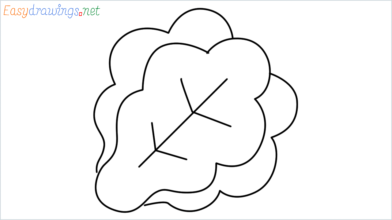 How to draw leafy green step by step