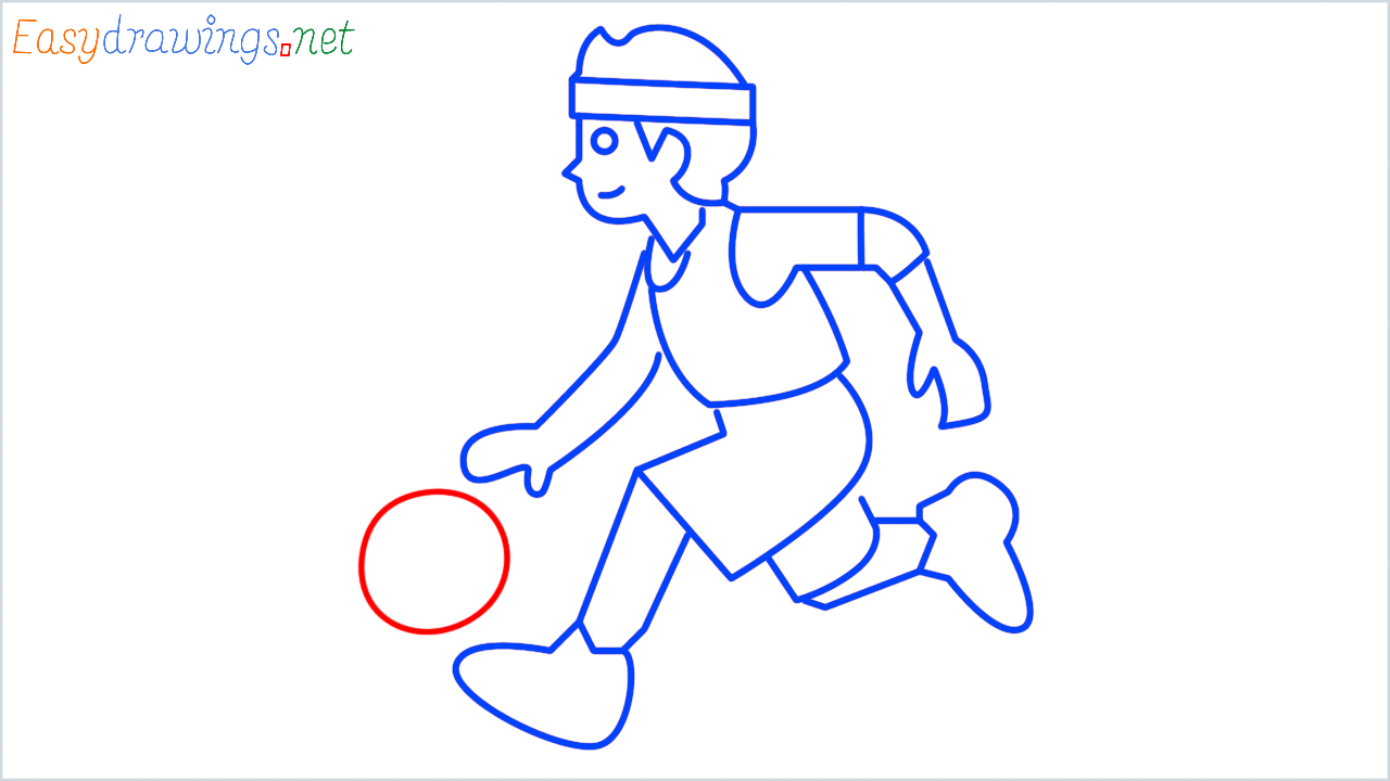 How to draw person bouncing ball step (13)