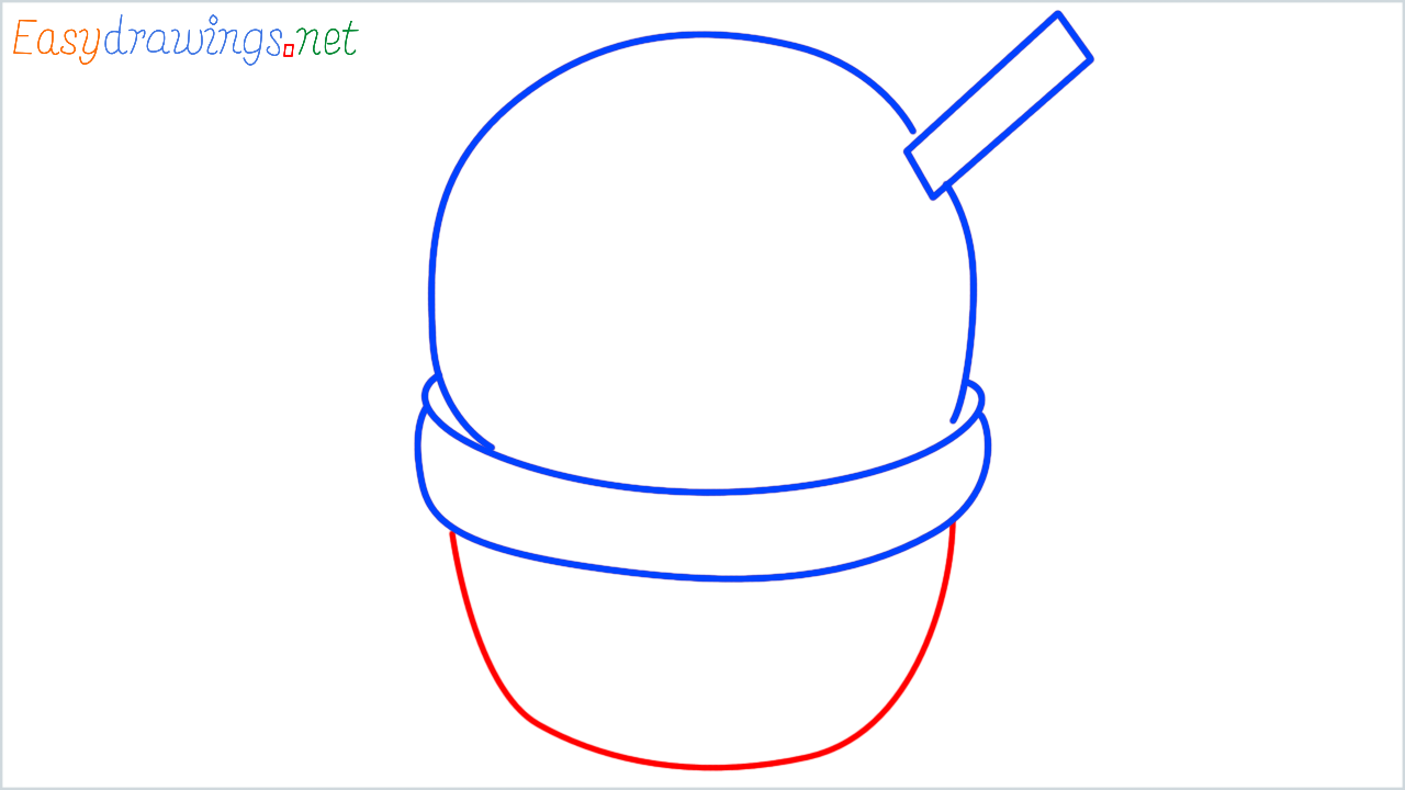 How to draw shaved ice step (5)