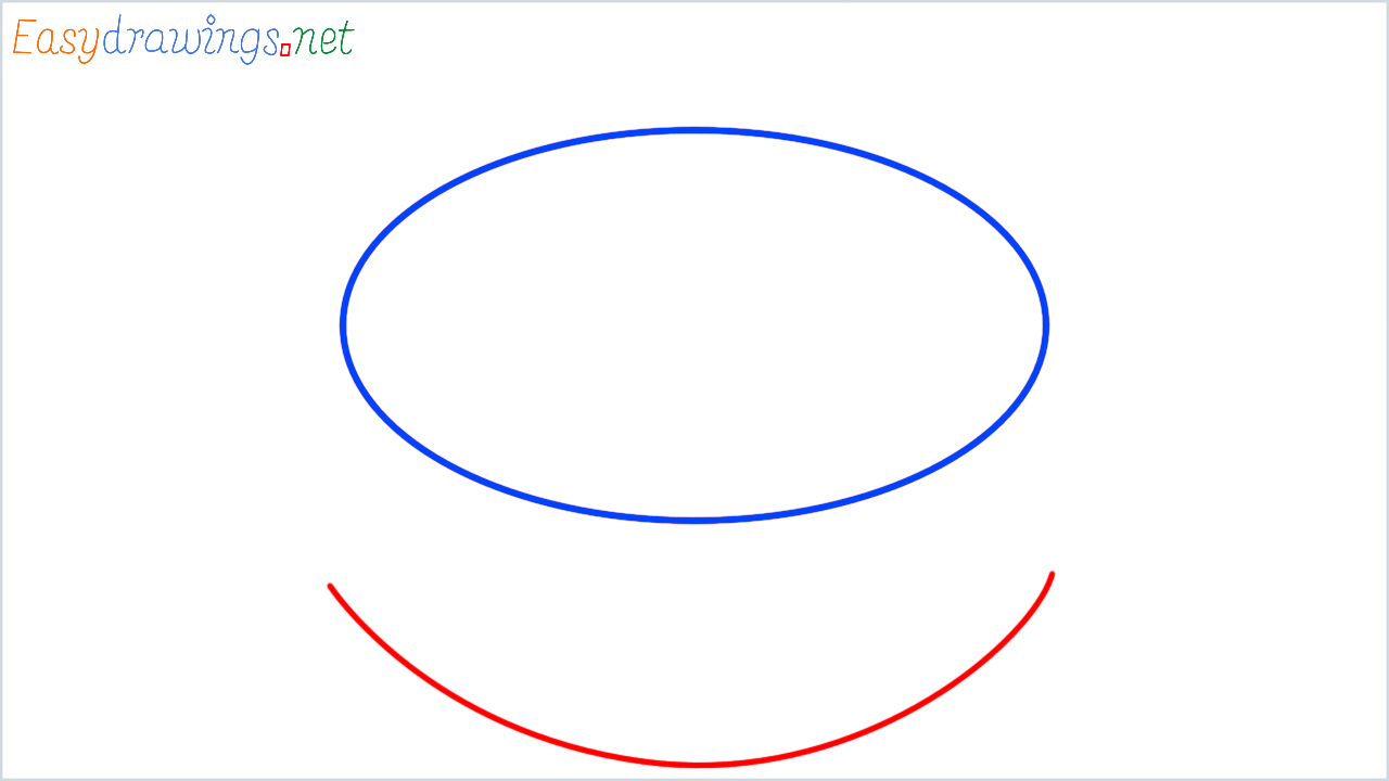 How to draw stadium step (2)